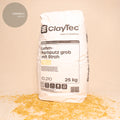 CLAYTEC Lehm-Farbputz grob mit Stroh Hell, trocken, 25kg/Sack