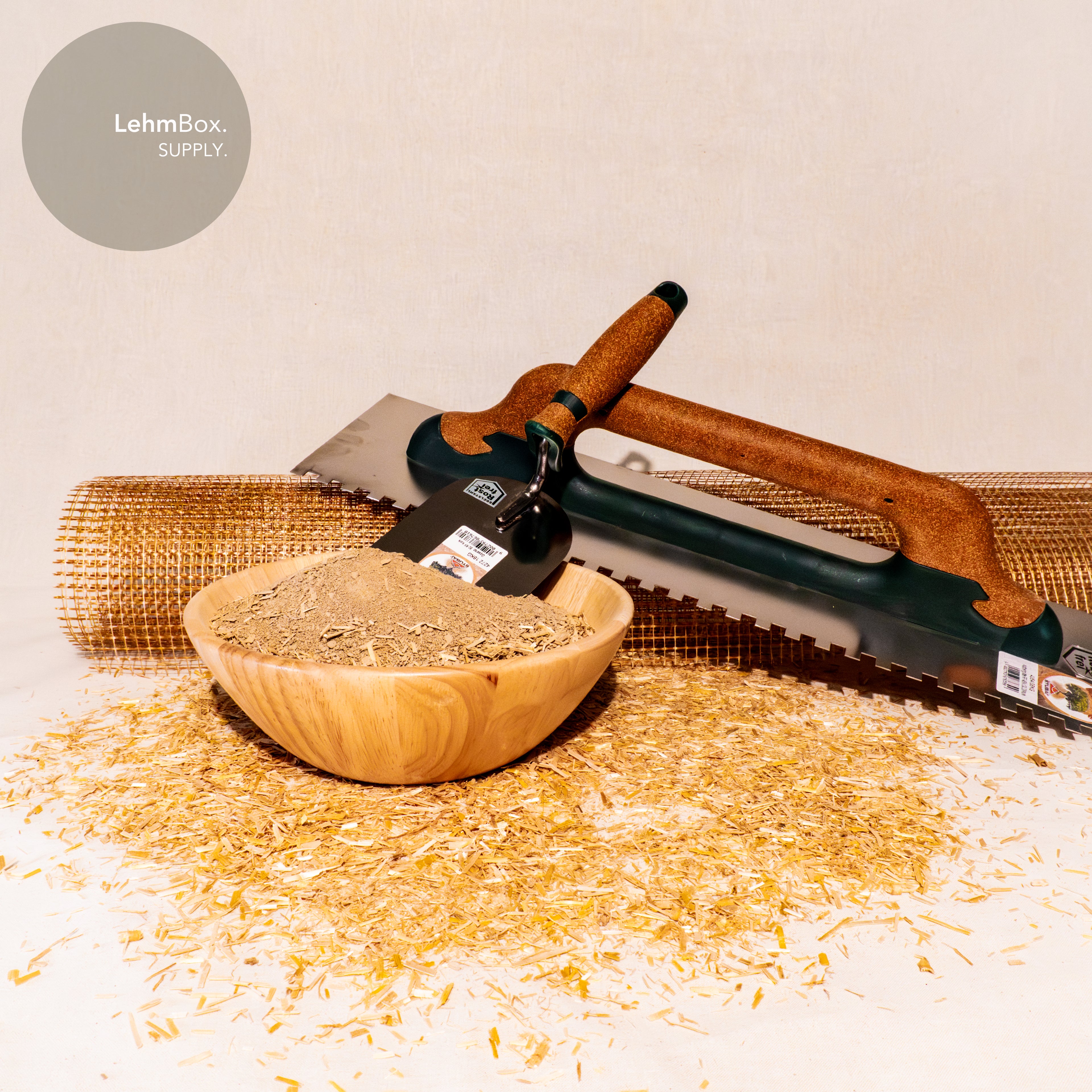 ErdRaum - Lehm-Unterputz-Set