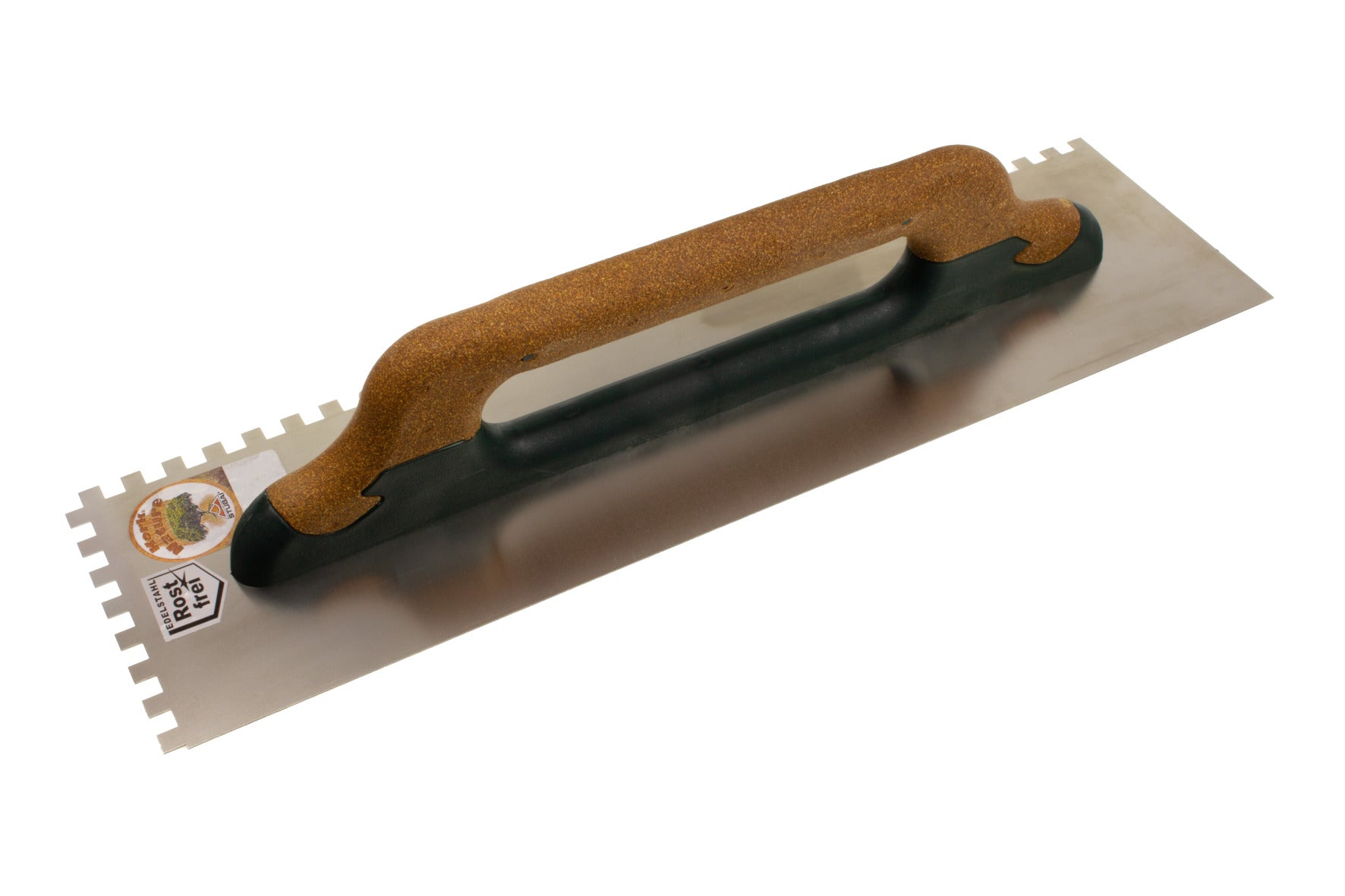 Stubai Profi-Aufziehglättekelle gezahnt mit Korkgriff