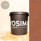 CLAYTEC YOSIMA Lehm-Designputz Rot (RO0) - 20 kg Eimer